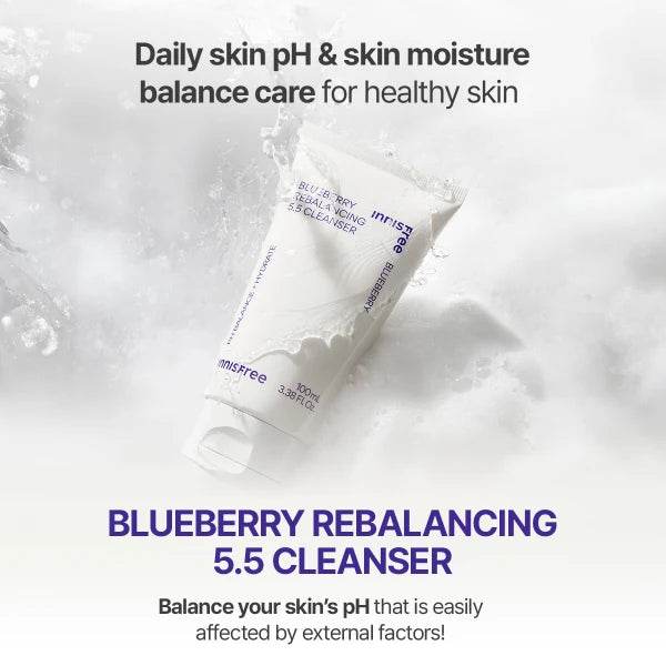 Blueberry Rebalancing 5.5 Cleanser - K-beauty glow