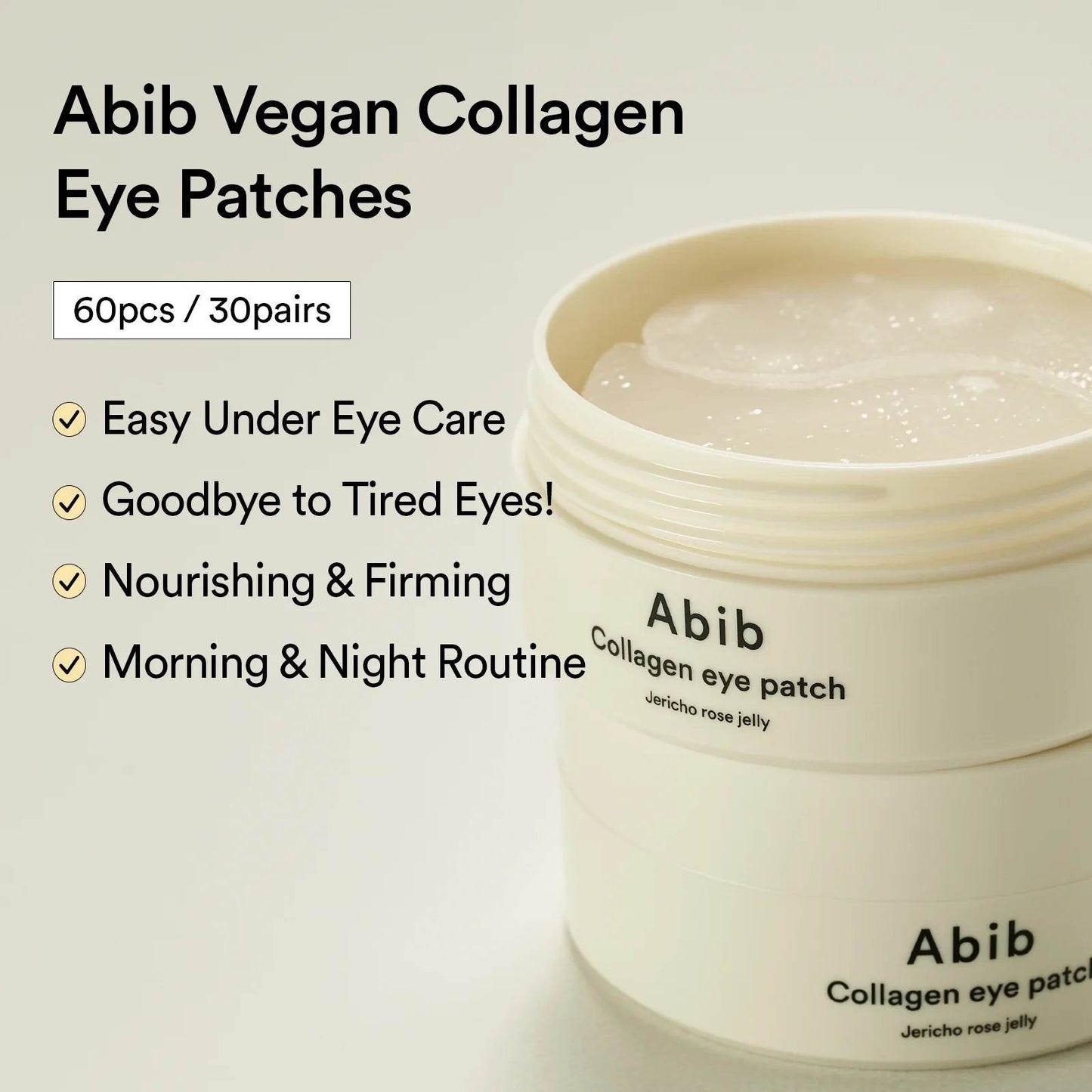 Collagen eye patch Jericho rose jelly - K-beauty glow