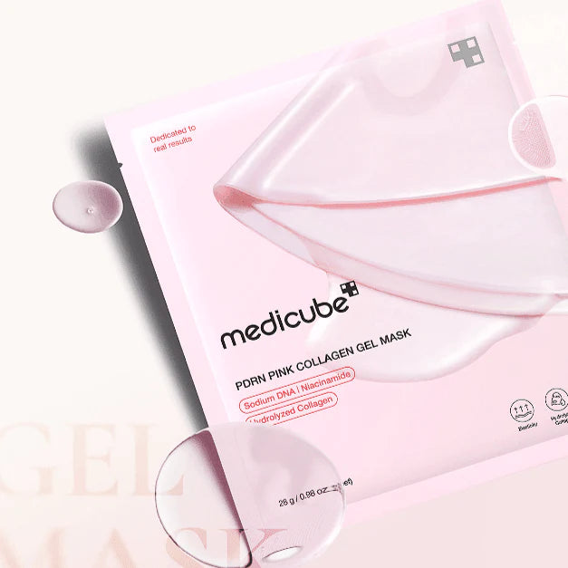 PDRN Roze Collageen Gelmasker