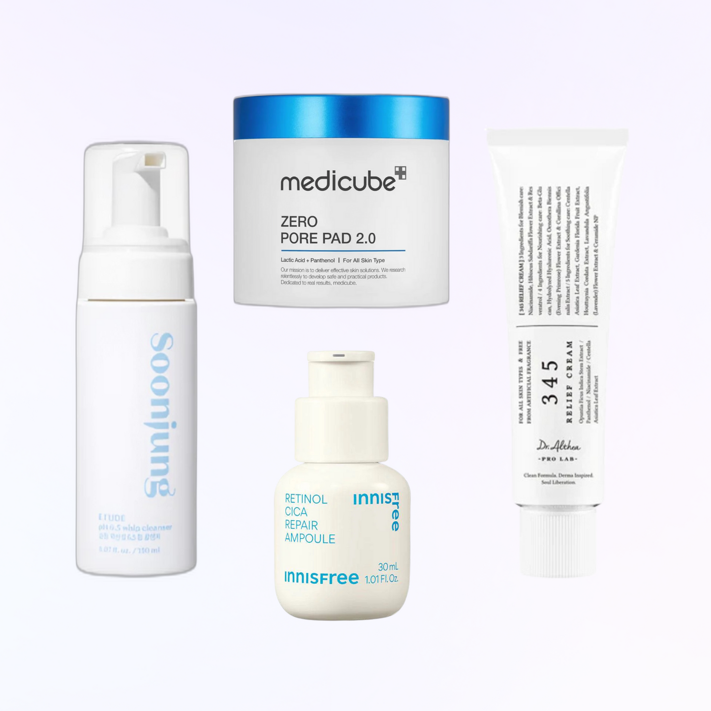 4-stappen Acne-gevoelige set