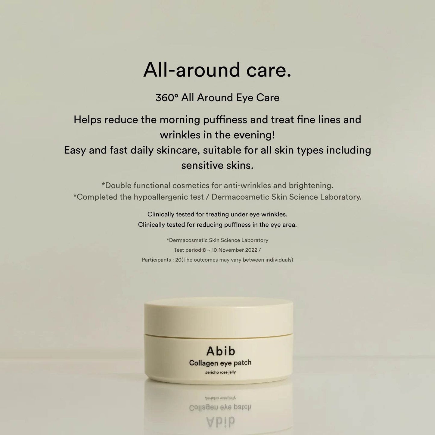 Collagen eye patch Jericho rose jelly - K-beauty glow