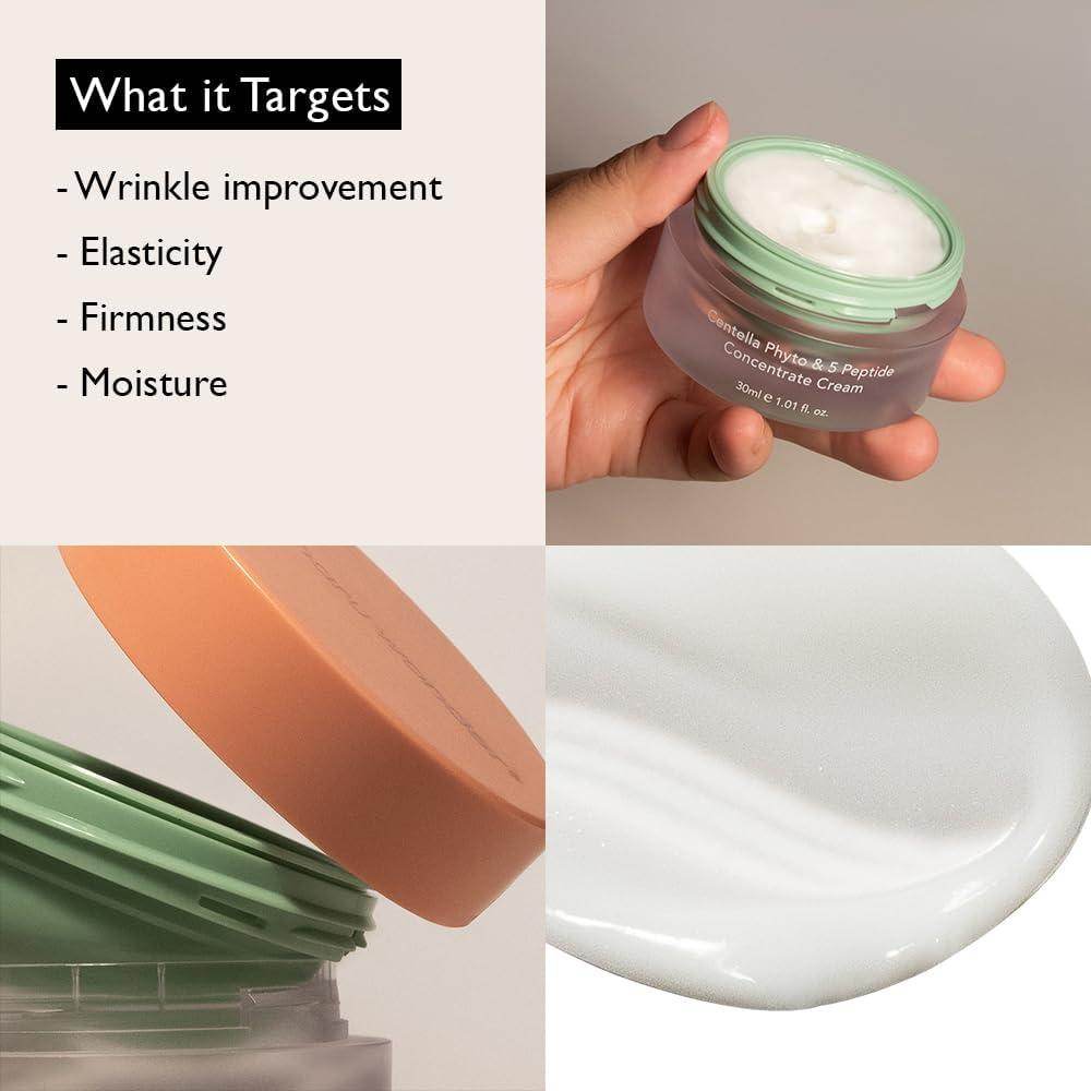 Centella Phyto & 5 Peptide Concentrate Cream - K-beauty glow