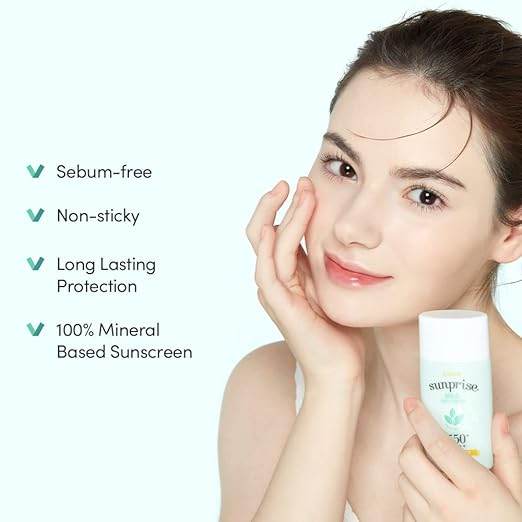 Sunprise Mild Airy Finish Sun Milk - K-beauty glow