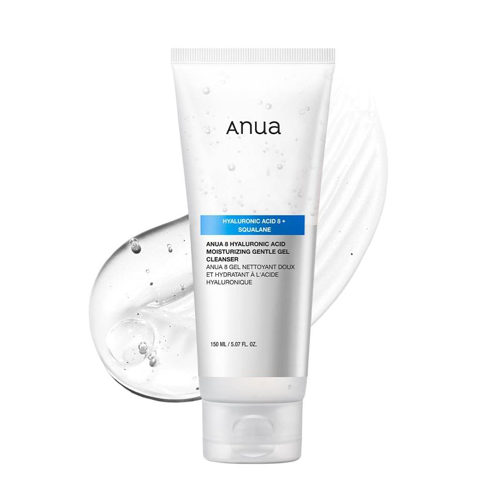 8 Hyaluronic Acid Moisturizing Gentle Gel Cleanser - K-beauty glow