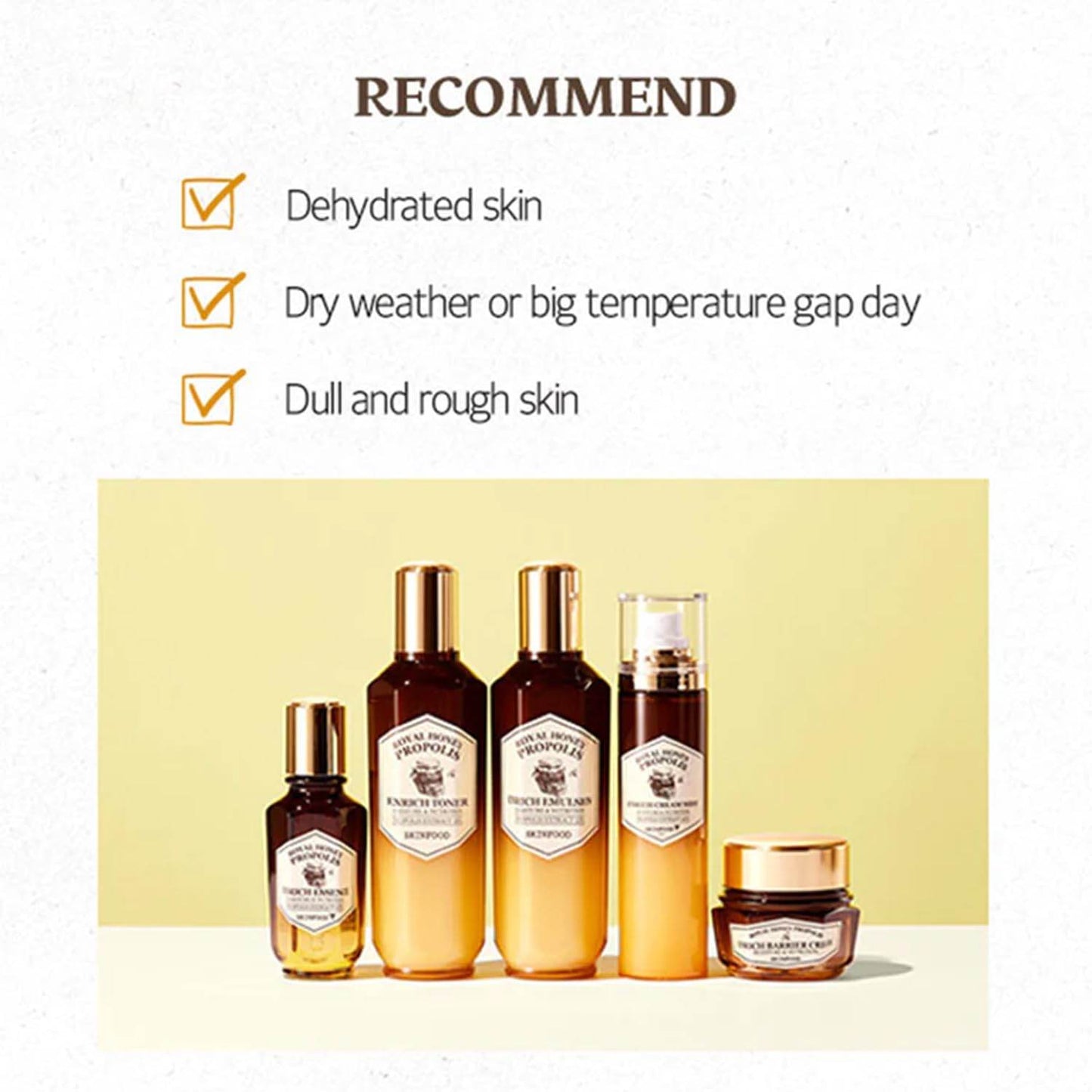 SKINFOOD Royal Honey Propolis Enrich Emulsion - K-beauty glow