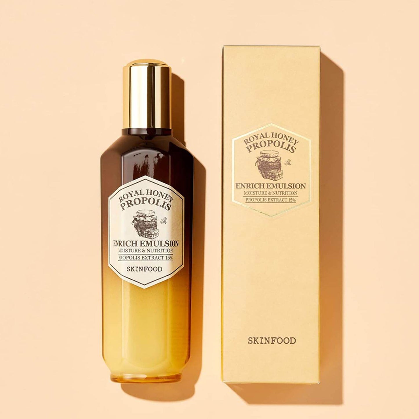 SKINFOOD Royal Honey Propolis Enrich Emulsion - K-beauty glow