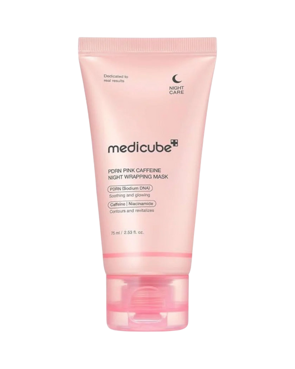 Pink Caffeine Night Wrapping Mask