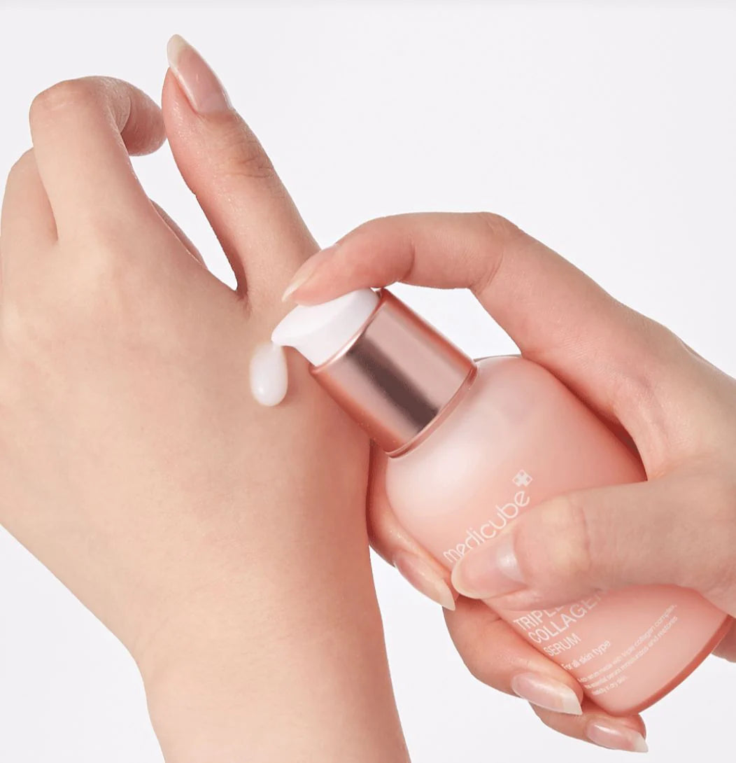 Drievoudig collageen serum
