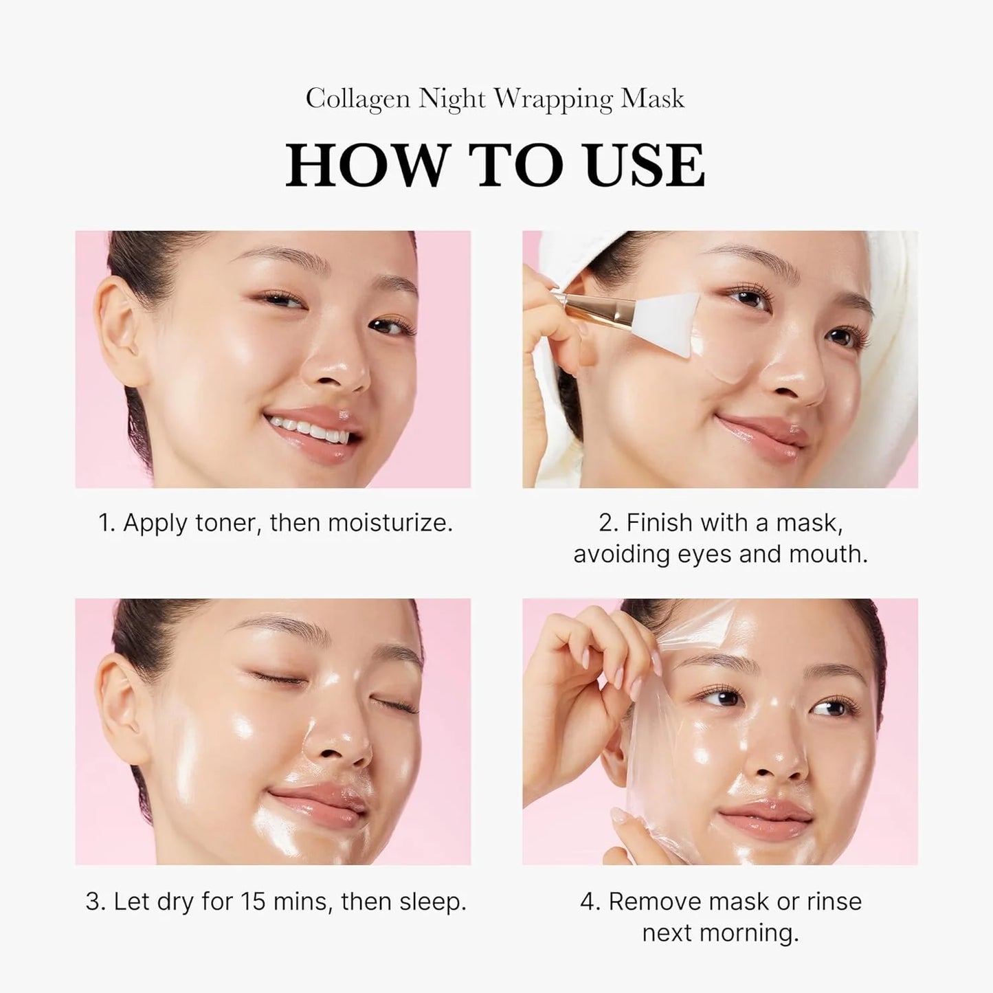 Collageen Nacht Wrapping Masker
