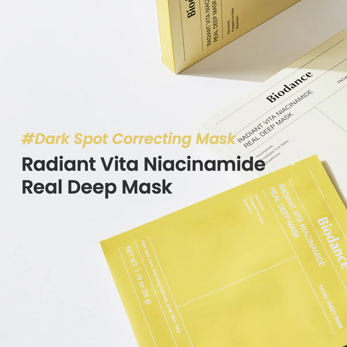 Radiant Vita Niacinamide Echt Diep Masker