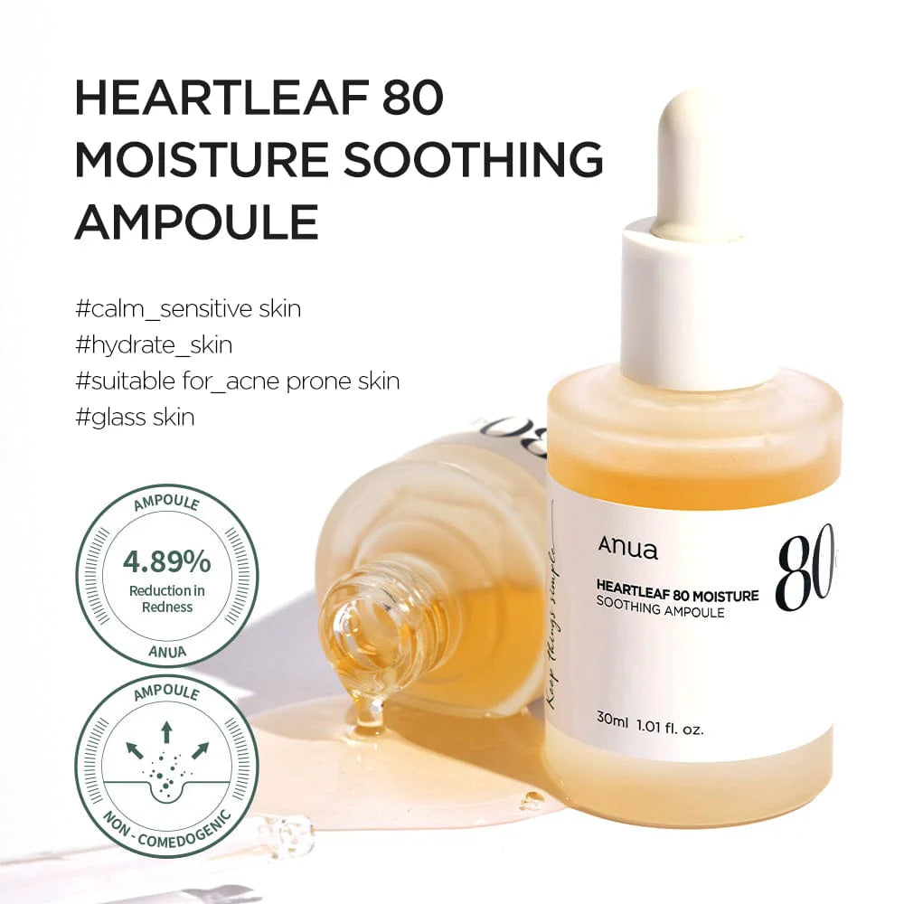 Heartleaf 80% Moisture Verzachtende Ampul