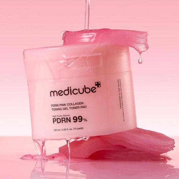 PDRN Roze Collage Toning Gel Toner Pad