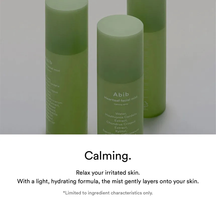 Heartleaf Facial Mist Calming Spray + Navulling 150ml