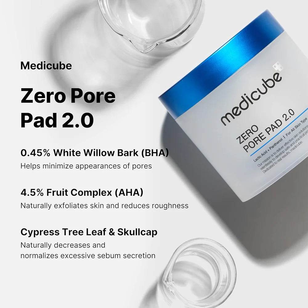 Zero Pore Pad 2.0 - K-beauty glow