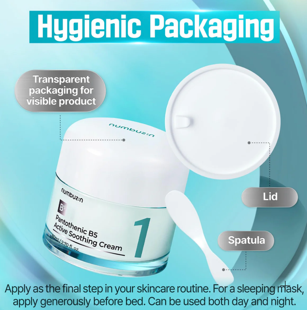 Nr. 1 Pantotheenzuur B5 Actieve Verzachtende Crème