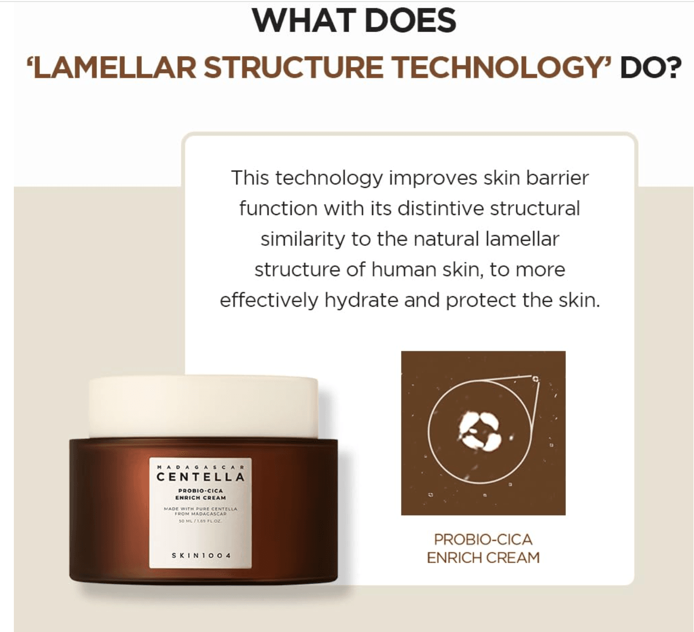 Madagascar Centella Probio-Cica Enrich Cream - K-beauty glow