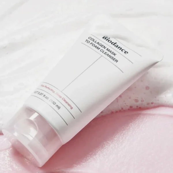 Collagen Mask To Foam Cleanser