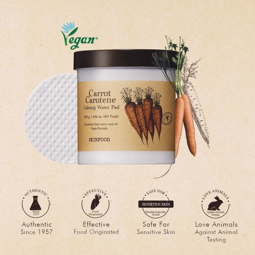 Carrot Carotene Calming Water Pad - K-beauty glow