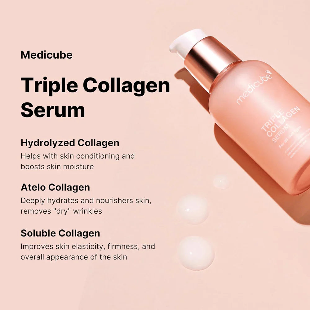Drievoudig collageen serum