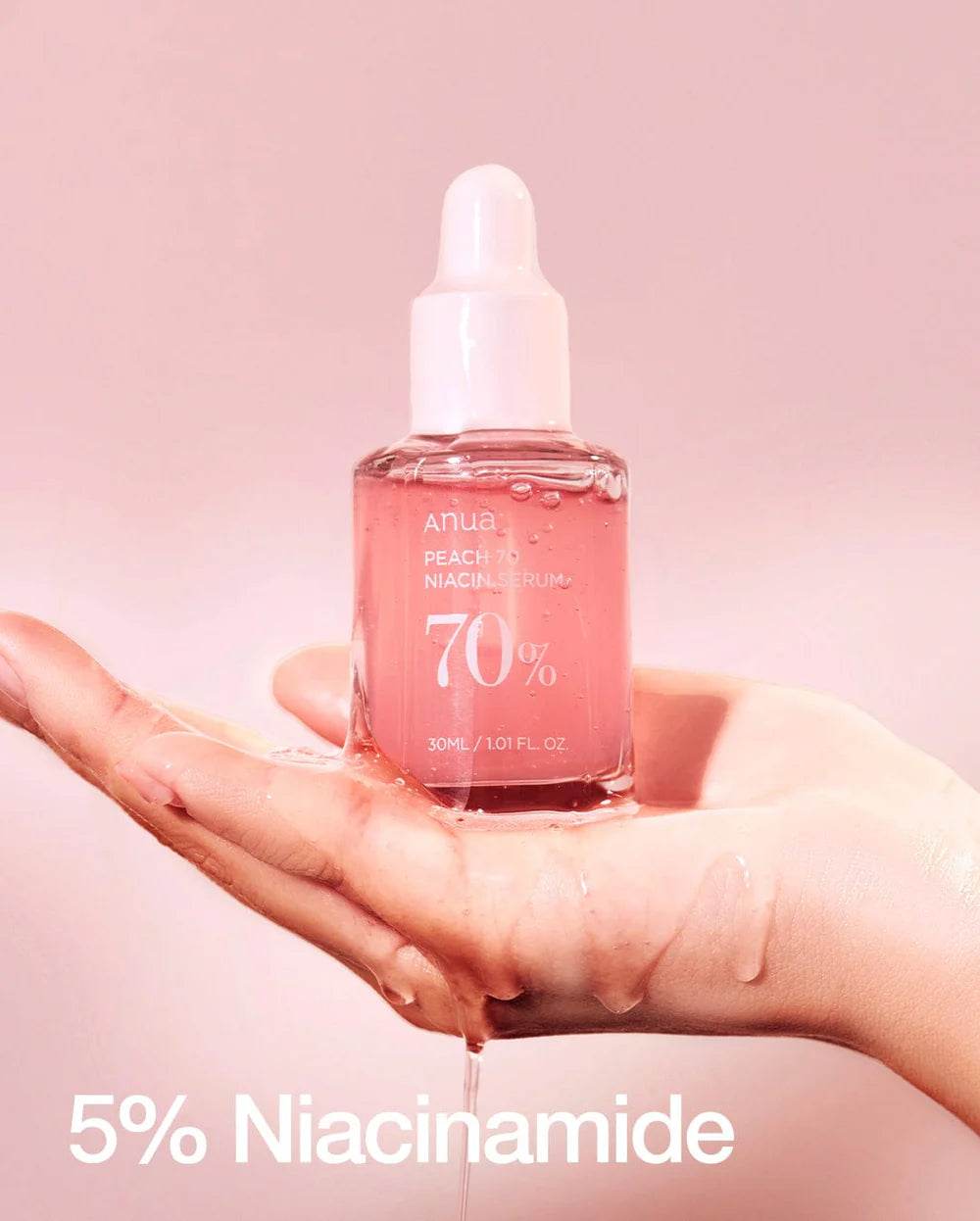 Peach 70% Niacin Serum - K-beauty glow