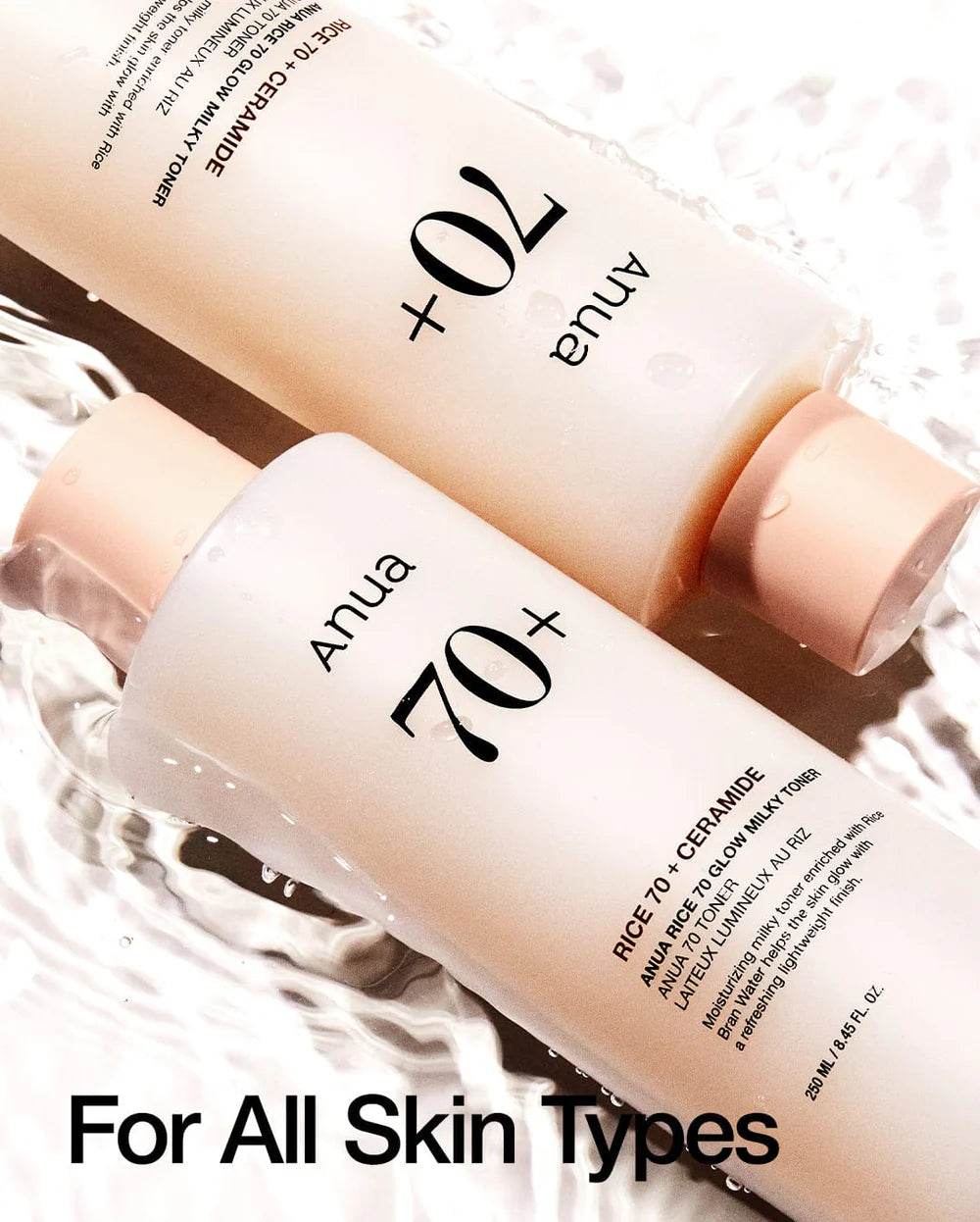 Rice 70 Glow Milky Toner - K-beauty glow
