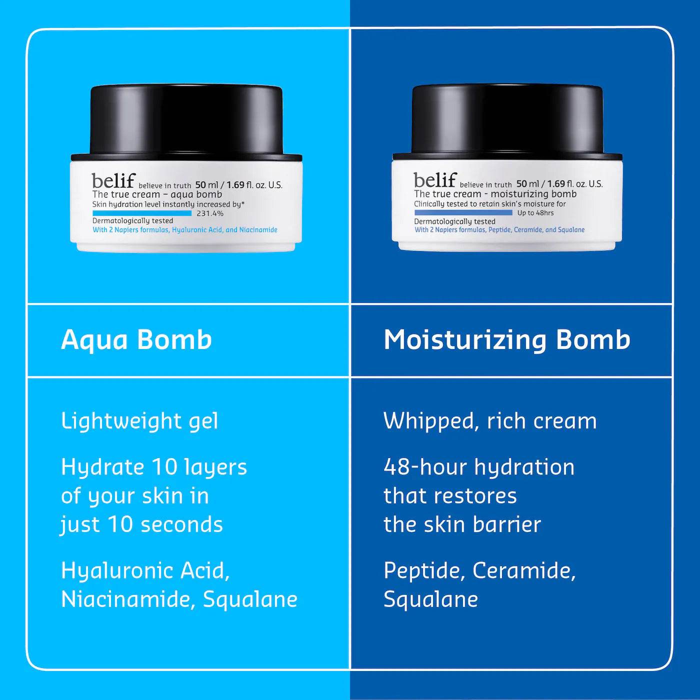 The True Cream Moisturizing Bomb - K-beauty glow