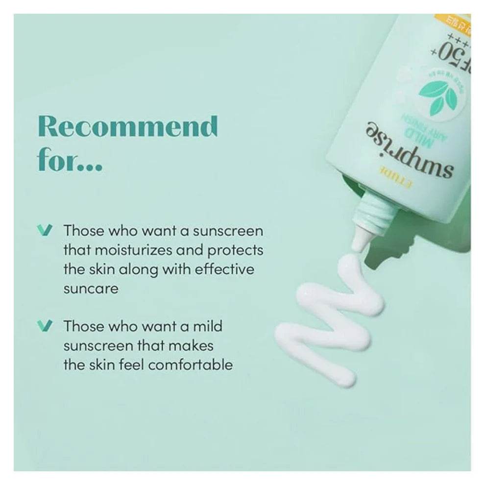 Sunprise Mild Airy Finish Sun Milk - K-beauty glow