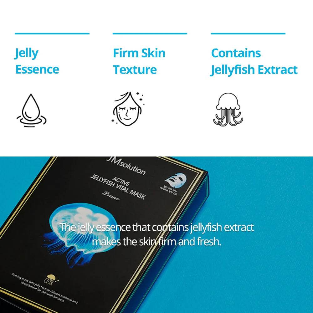 Active Jellyfish Vital Mask - K-beauty glow