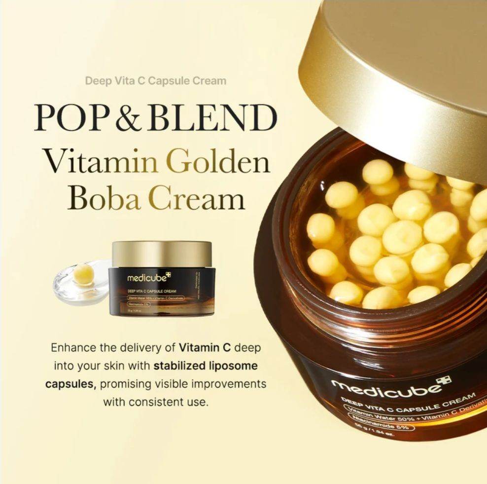Deep Vita C Capsule Cream - K-beauty glow