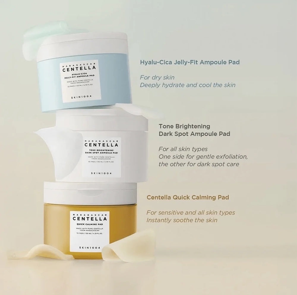Madagascar Centella Tone Brightening Dark Spot Ampoule Pad