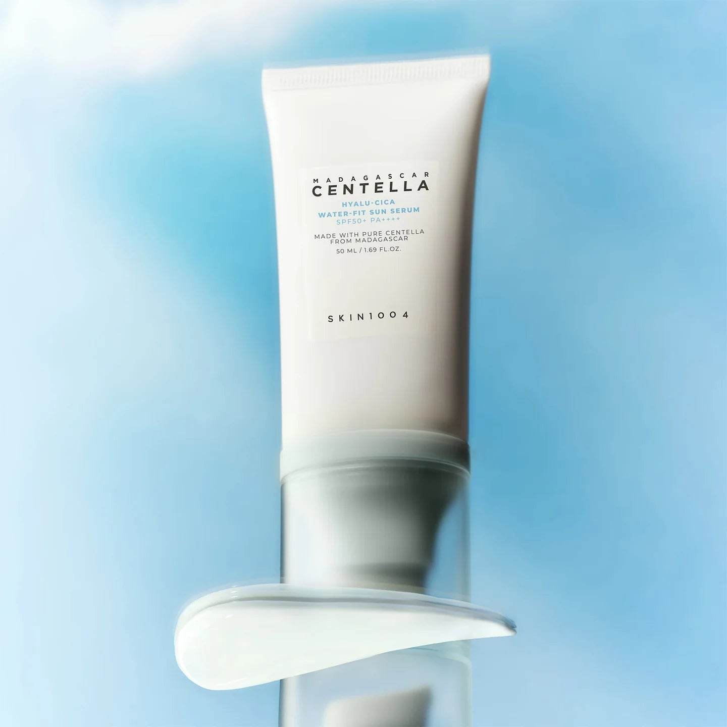 Hyalu-Cica Water-Fit Sun Serum SPF50+ PA++++ - K-beauty glow