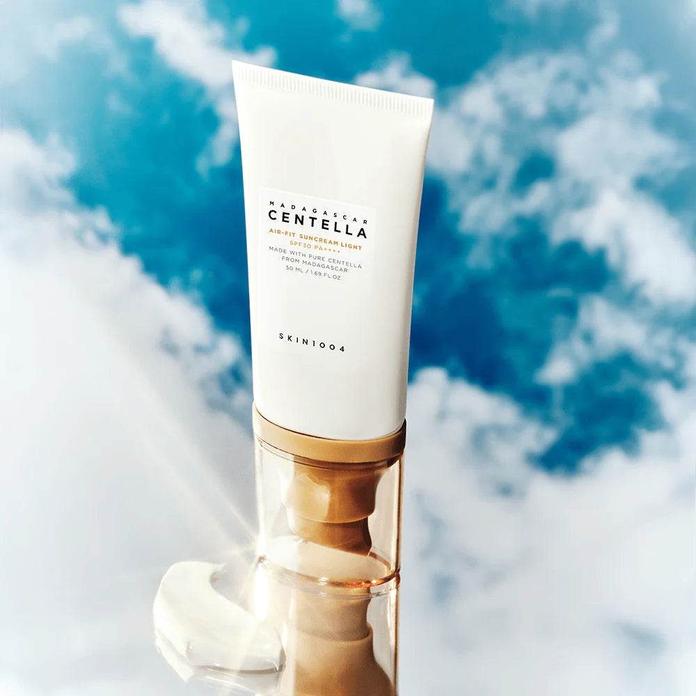 Centella Air-Fit Suncream Light SPF30 PA++++ - K-beauty glow