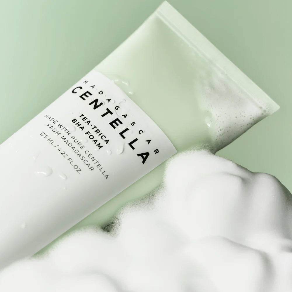 Madagascar Centella Tea-Trica BHA Foam - K-beauty glow
