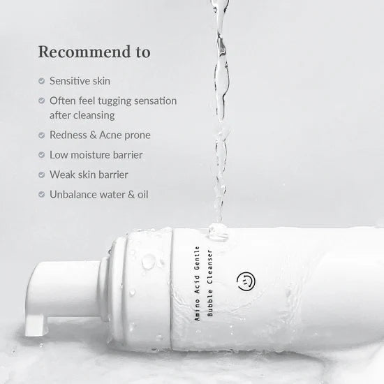 Aminozuur Zachte Bubbel Cleanser
