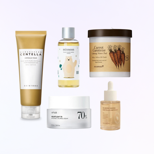 5-step red sensitive skin set