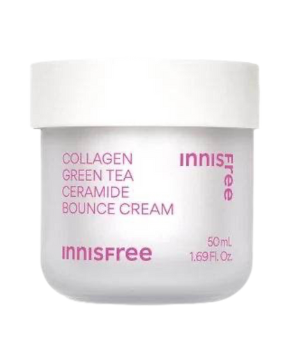 Collagen Green Tea Ceramide Bounce Cream - K-beauty glow
