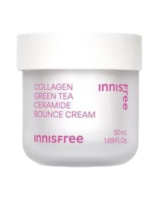 Collagen Green Tea Ceramide Bounce Cream - K-beauty glow