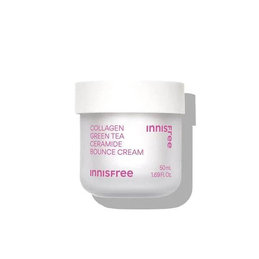 Collagen Green Tea Ceramide Bounce Cream - K-beauty glow