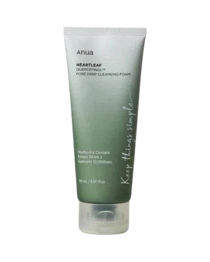 Heartleaf Quercetinol Pore Deep Cleansing Foam - K-beauty glow
