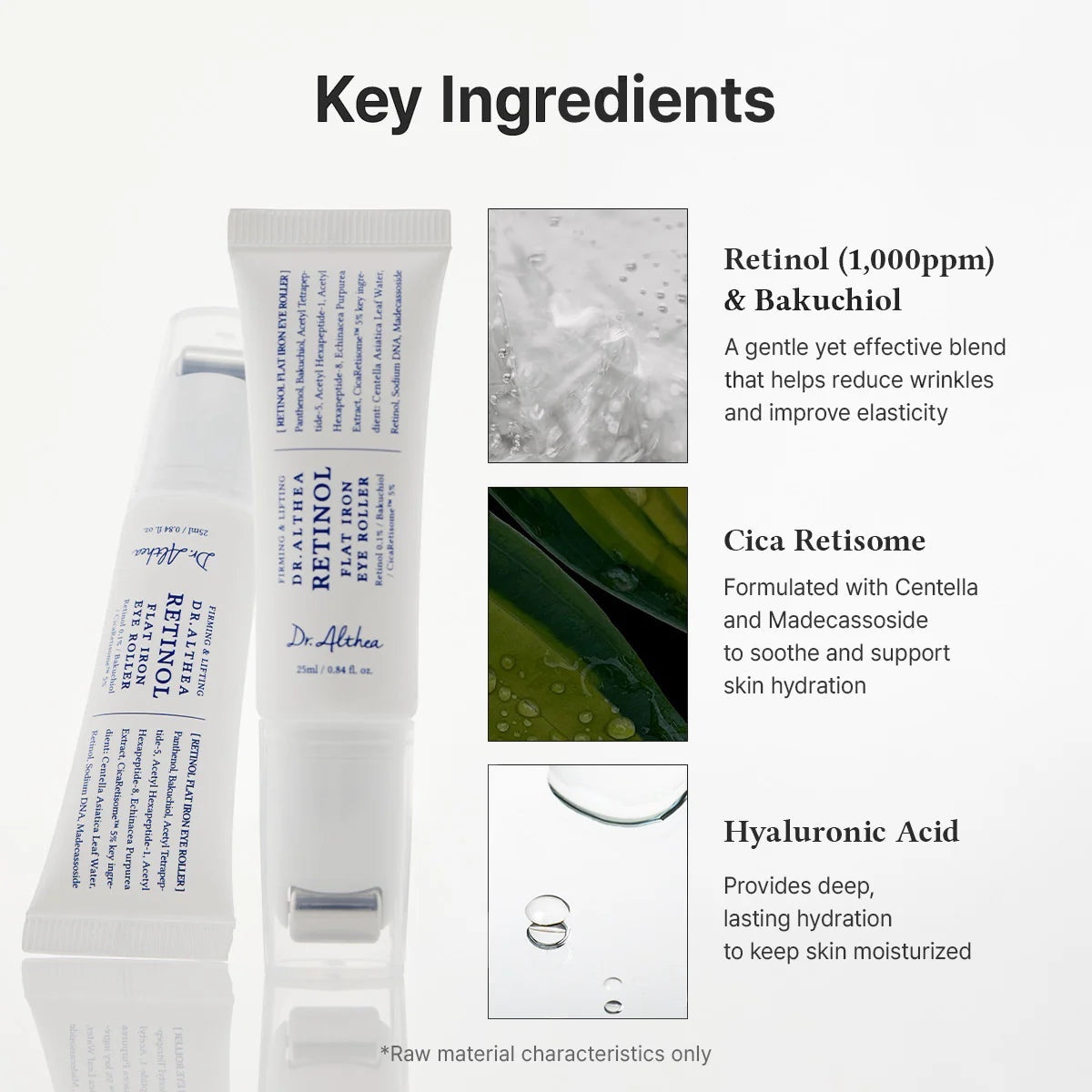 Retinol Flat Iron Oogroller