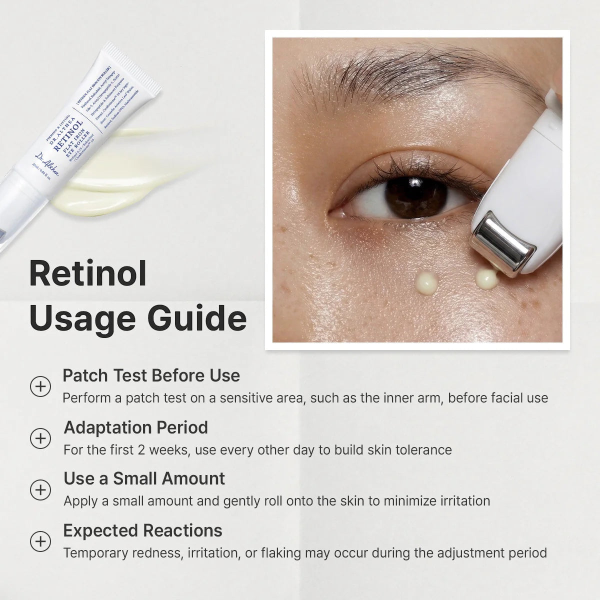 Retinol Flat Iron Oogroller