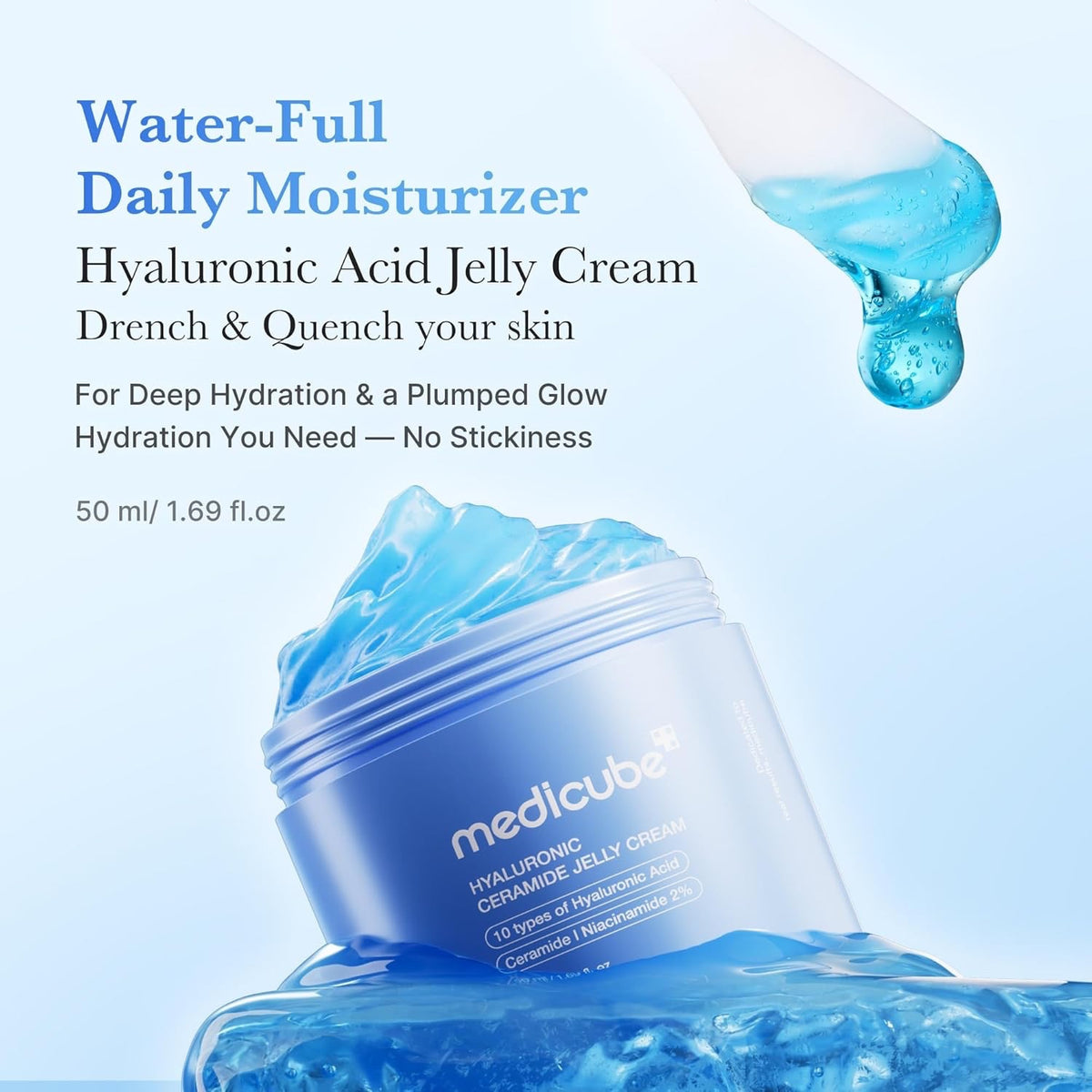 Hyaluronic Aqua Cooling Ceramide Jelly Cream