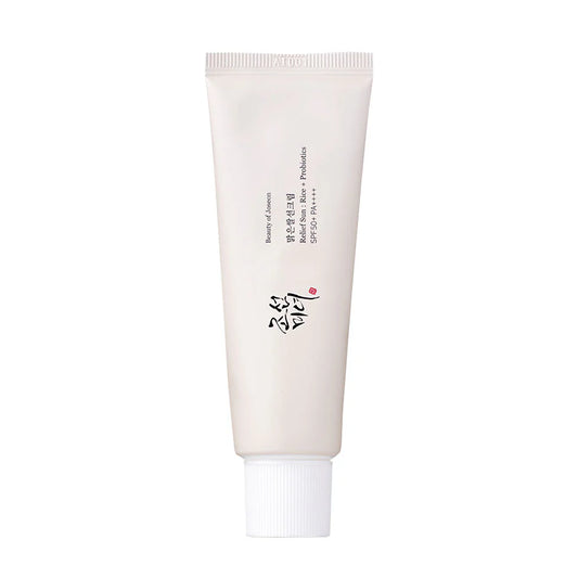 Verlichting van de zon: Rijst + Probiotica SPF50+ PA++++