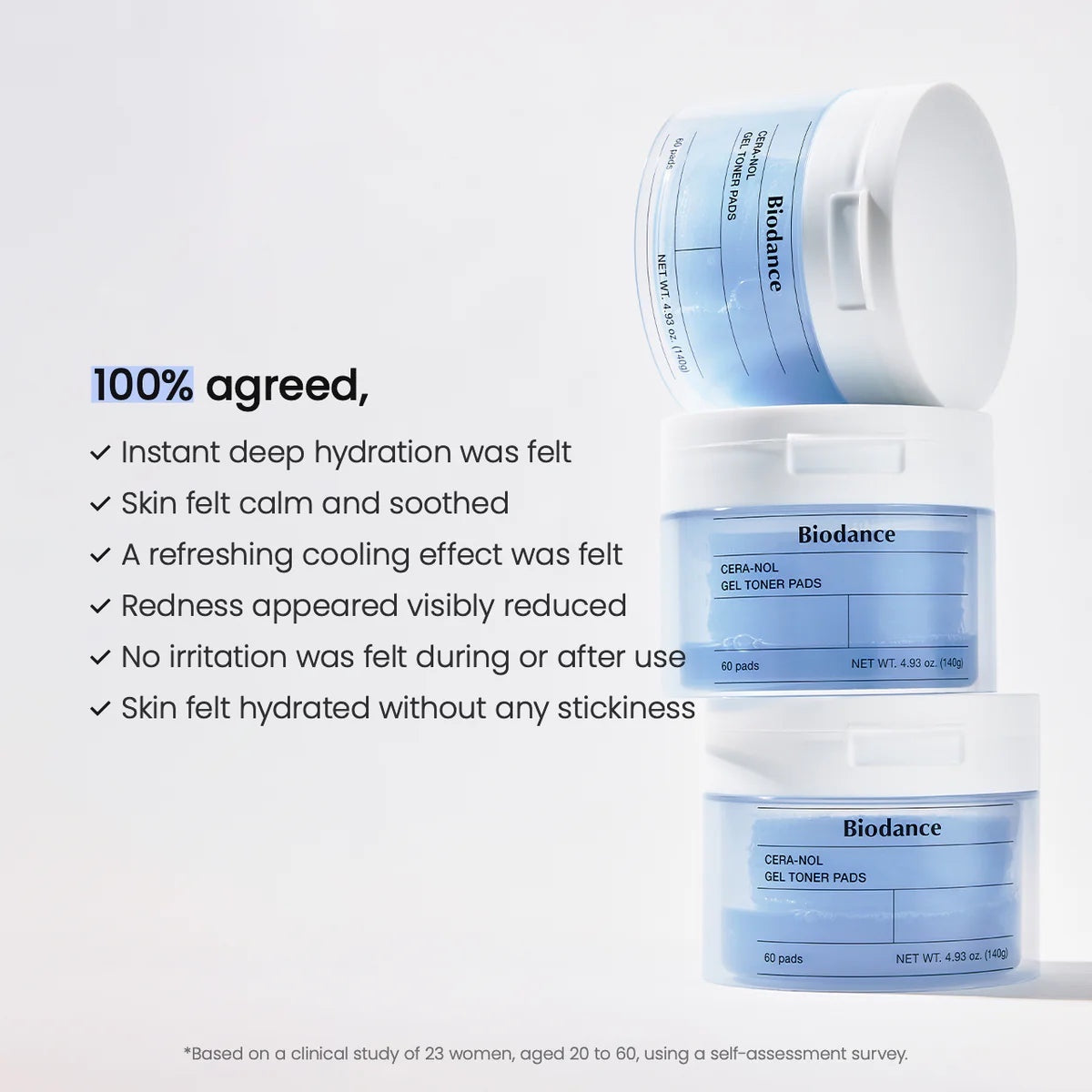 Biodance Cera-nol Gel Toner Pad