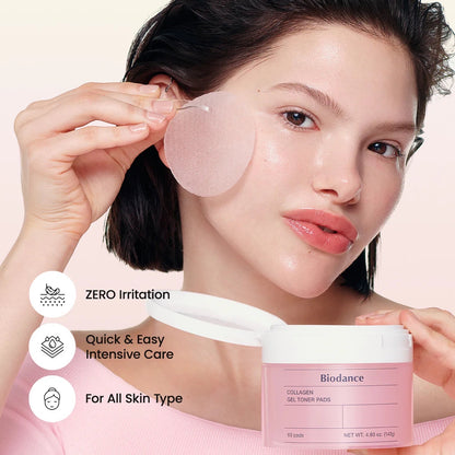 Collageen Gel Toner Pads
