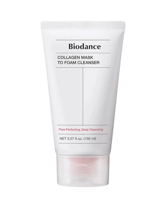 Collagen Mask To Foam Cleanser