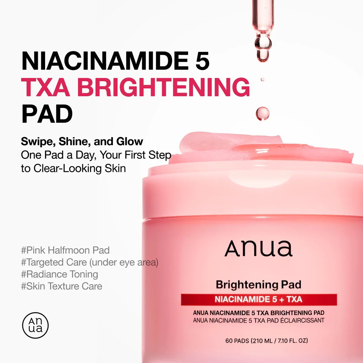 Niacinamide 5 TXA Verhelderende Pad