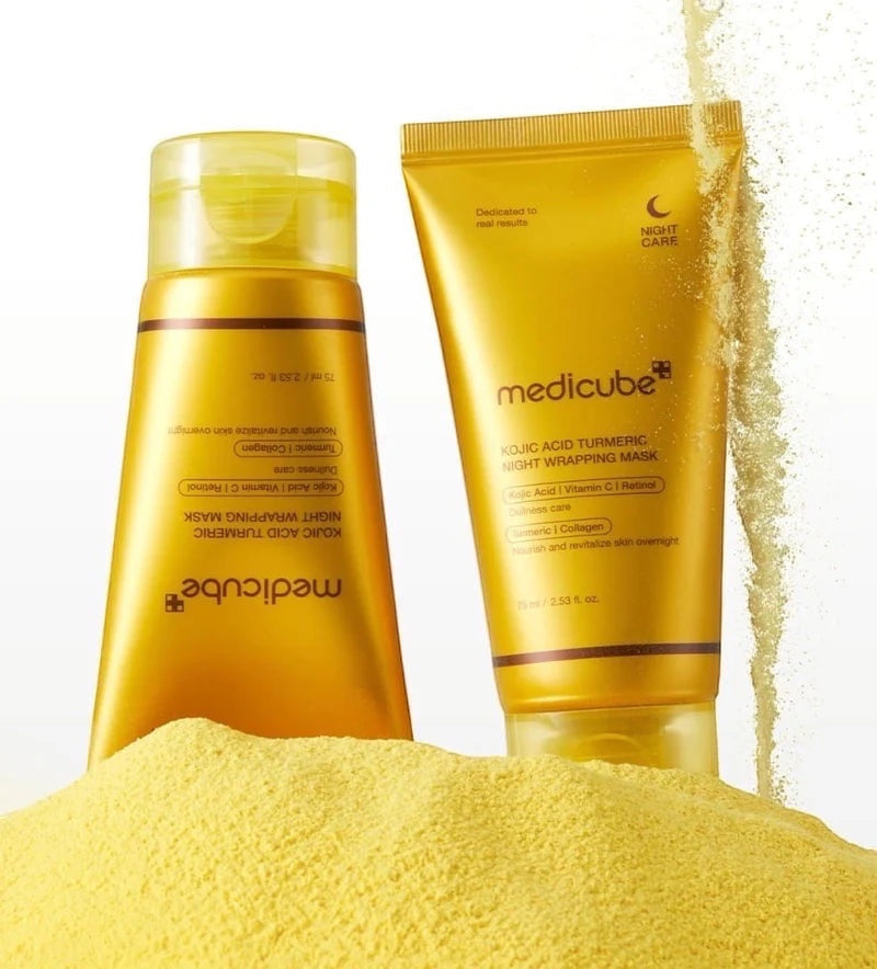Kojic Acid Kurkuma Nachtmasker