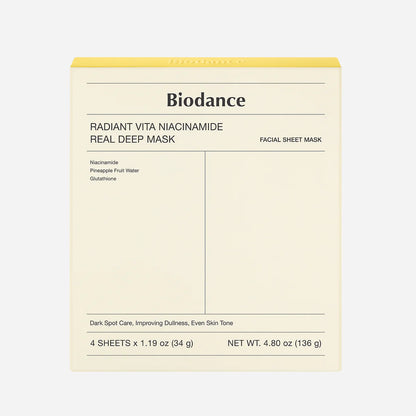 Radiant Vita Niacinamide Echt Diep Masker