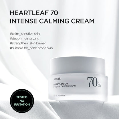 Heartleaf 70% Intense Kalmerende Crème